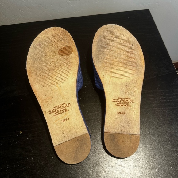 Jeffrey Campbell Woven Raffia Dane Slide Sandals - Picture 5 of 5